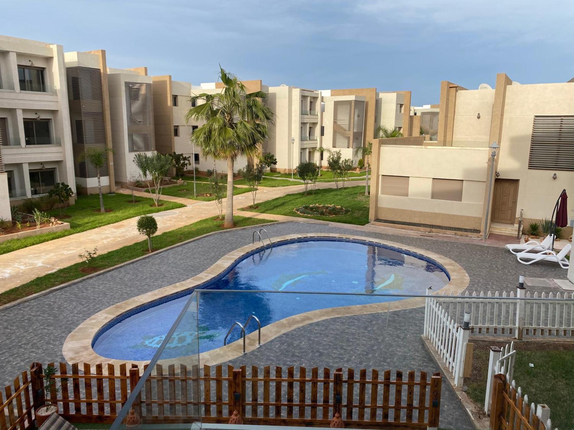 Appartement De Luxe Marina Saidia Avec Vue Sur Piscine Residence Tamaris Exterior foto